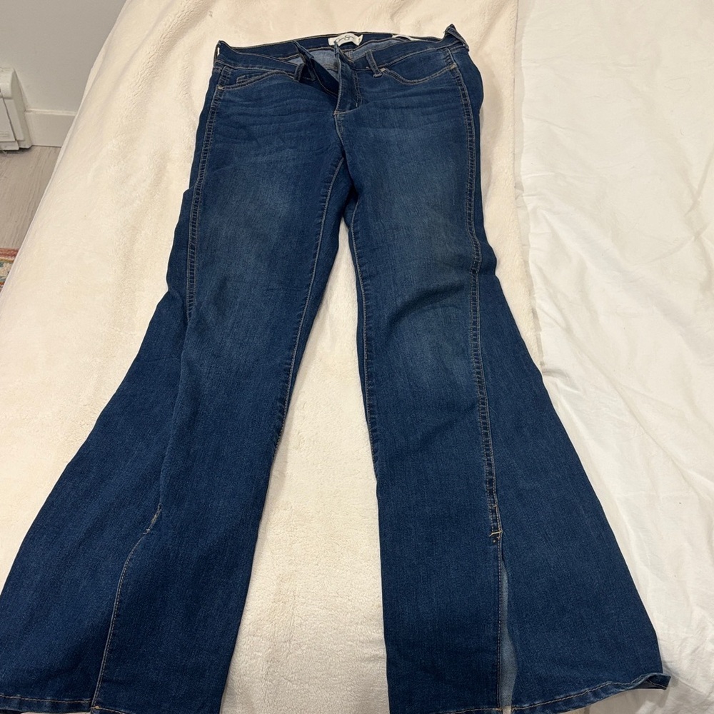 Jessica Simpson Dark Blue Women's Flared Jeans bell bottom sz 8/ 29
